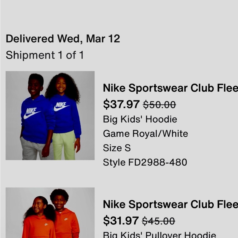 Nike Sportswear Club Fleece Big Kids' Hoodie